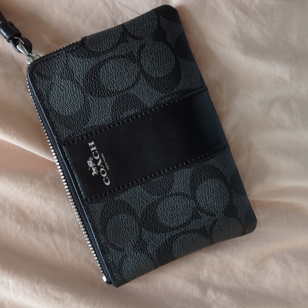 Coach Zip Wristlet